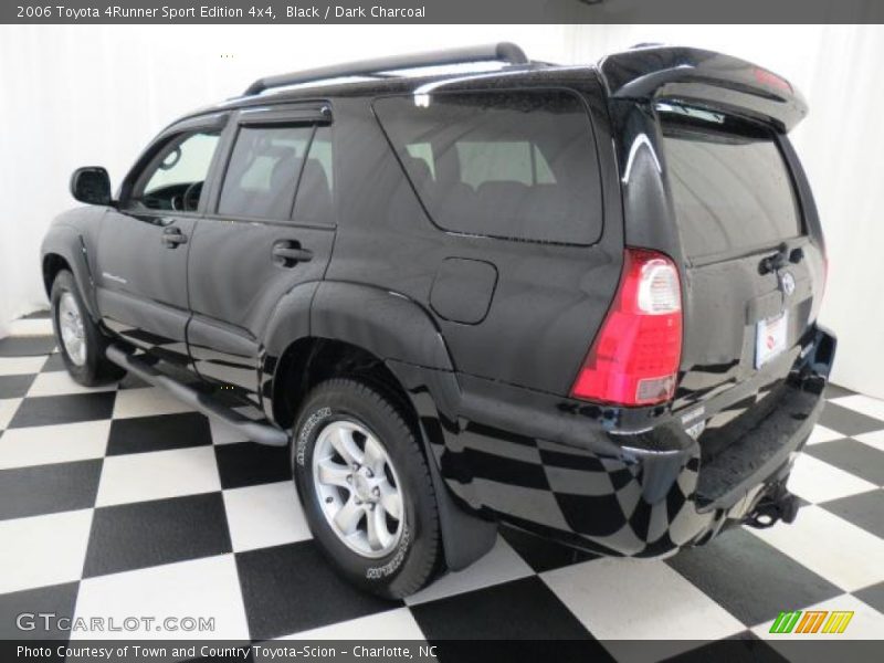 Black / Dark Charcoal 2006 Toyota 4Runner Sport Edition 4x4