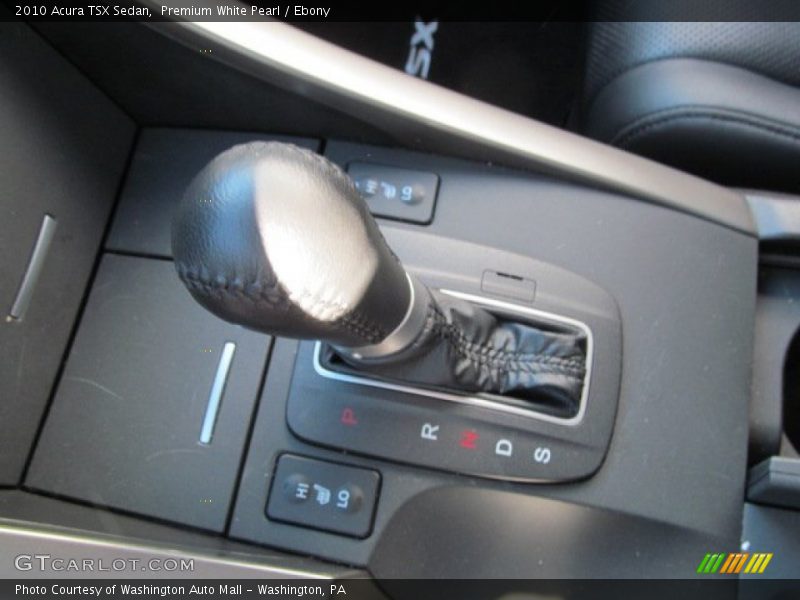Premium White Pearl / Ebony 2010 Acura TSX Sedan