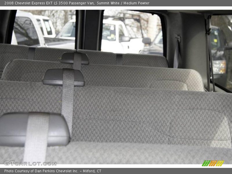 Summit White / Medium Pewter 2008 Chevrolet Express EXT LS 3500 Passenger Van