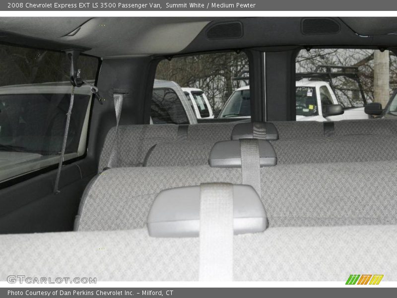 Summit White / Medium Pewter 2008 Chevrolet Express EXT LS 3500 Passenger Van