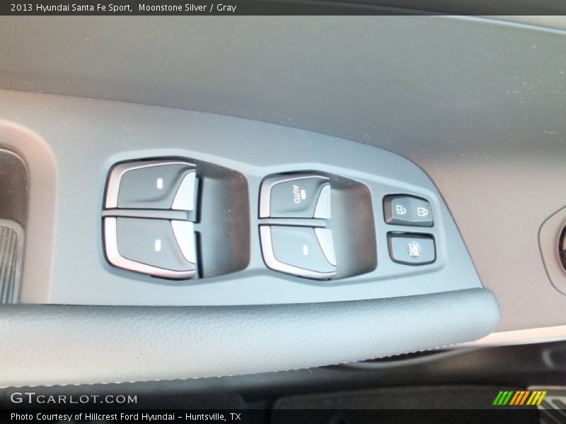 Moonstone Silver / Gray 2013 Hyundai Santa Fe Sport