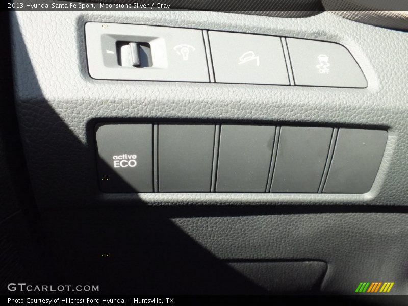 Moonstone Silver / Gray 2013 Hyundai Santa Fe Sport