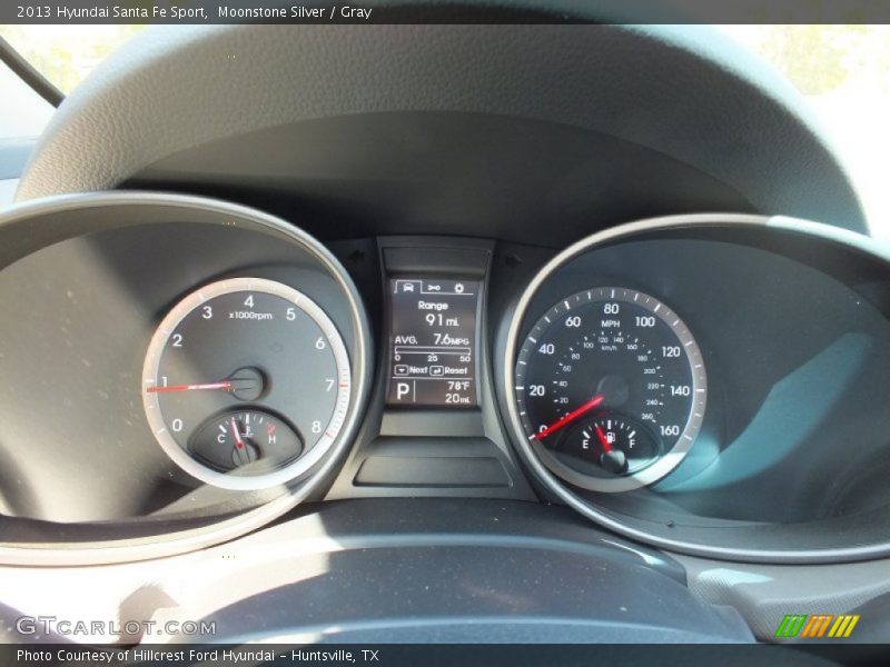  2013 Santa Fe Sport Sport Gauges