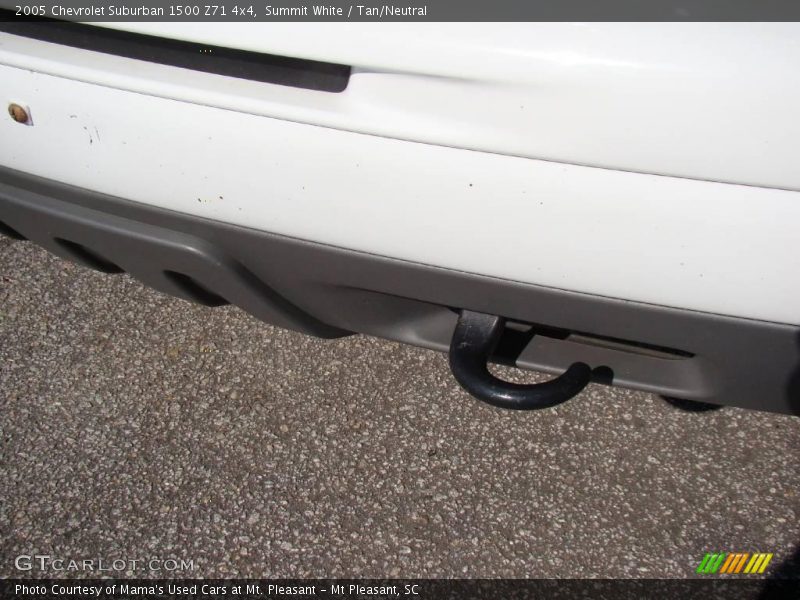 Summit White / Tan/Neutral 2005 Chevrolet Suburban 1500 Z71 4x4