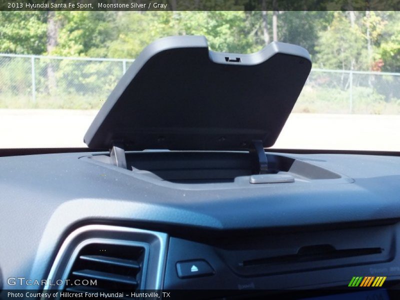 Moonstone Silver / Gray 2013 Hyundai Santa Fe Sport