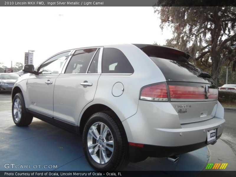 Ingot Silver Metallic / Light Camel 2010 Lincoln MKX FWD