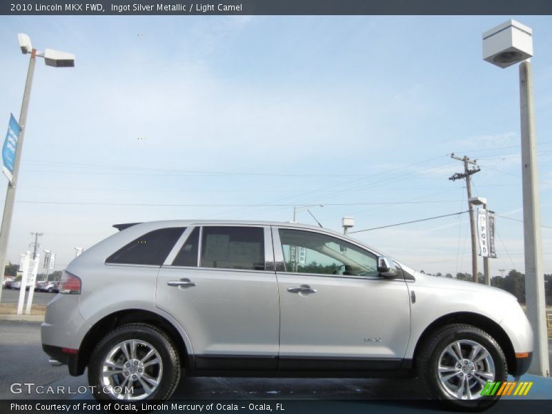 Ingot Silver Metallic / Light Camel 2010 Lincoln MKX FWD