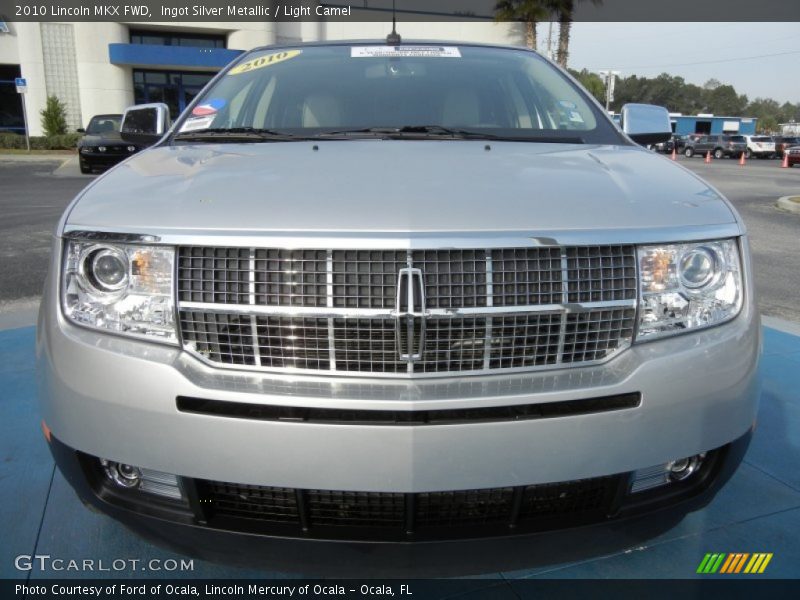 Ingot Silver Metallic / Light Camel 2010 Lincoln MKX FWD