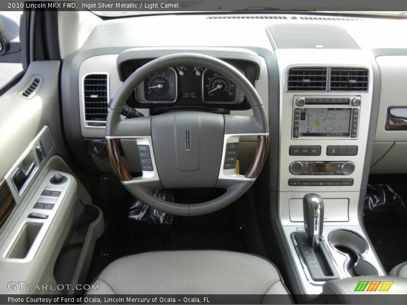 Ingot Silver Metallic / Light Camel 2010 Lincoln MKX FWD