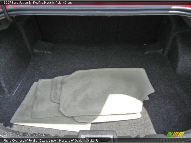 Redfire Metallic / Light Stone 2007 Ford Fusion S