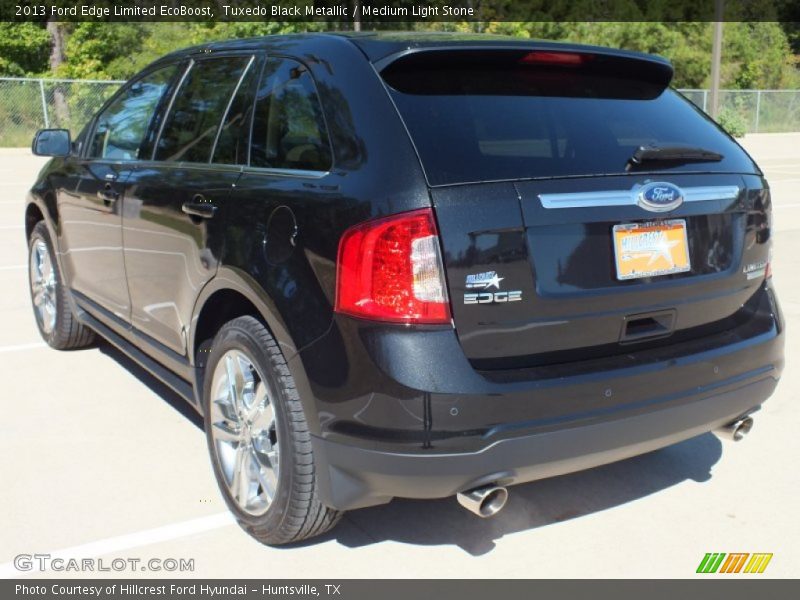 Tuxedo Black Metallic / Medium Light Stone 2013 Ford Edge Limited EcoBoost