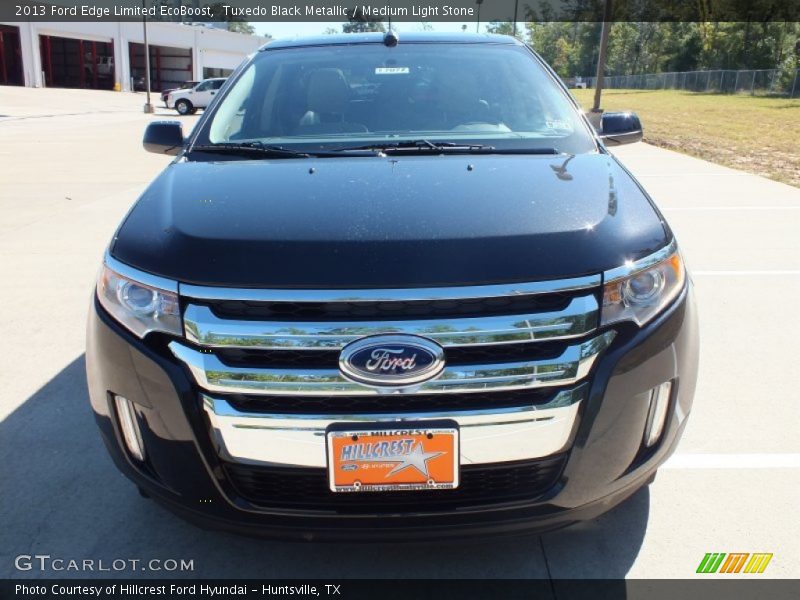 Tuxedo Black Metallic / Medium Light Stone 2013 Ford Edge Limited EcoBoost