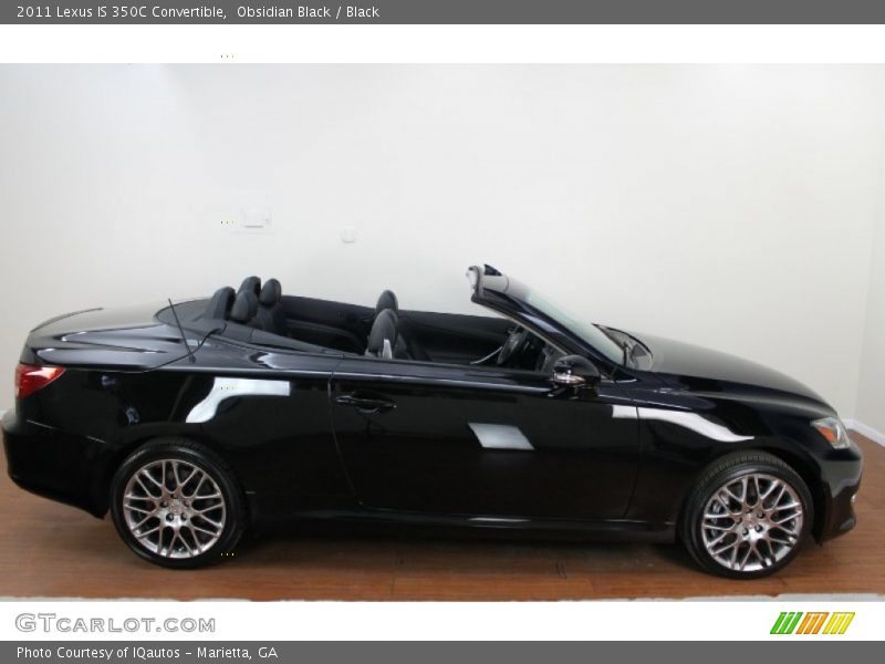  2011 IS 350C Convertible Obsidian Black