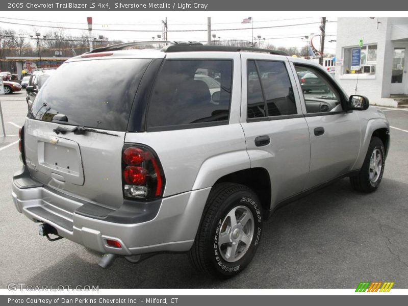 Silverstone Metallic / Light Gray 2005 Chevrolet TrailBlazer LS 4x4