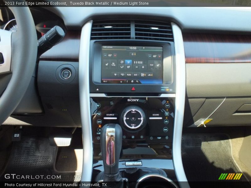 Tuxedo Black Metallic / Medium Light Stone 2013 Ford Edge Limited EcoBoost