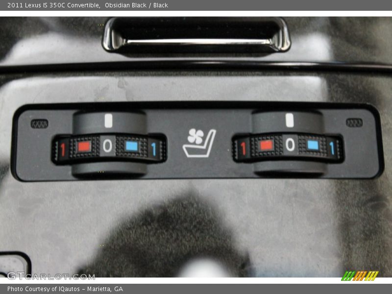 Controls of 2011 IS 350C Convertible