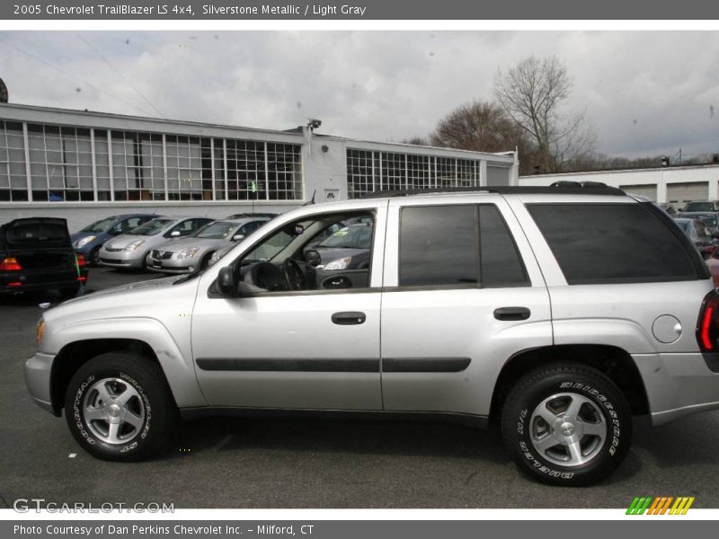 Silverstone Metallic / Light Gray 2005 Chevrolet TrailBlazer LS 4x4