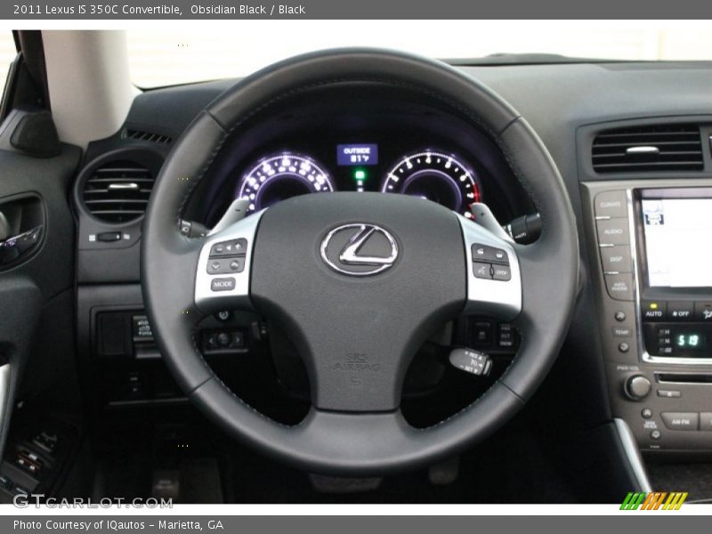  2011 IS 350C Convertible Steering Wheel