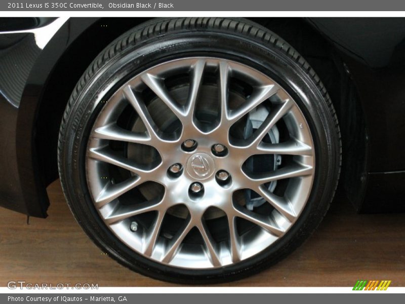  2011 IS 350C Convertible Wheel