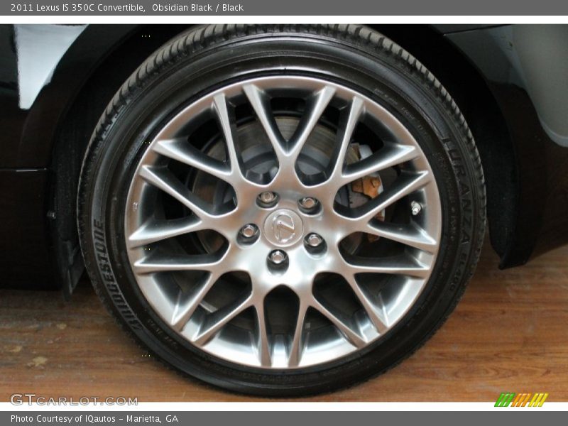  2011 IS 350C Convertible Wheel