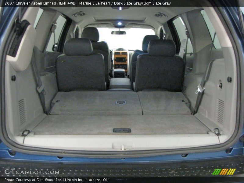 Marine Blue Pearl / Dark Slate Gray/Light Slate Gray 2007 Chrysler Aspen Limited HEMI 4WD