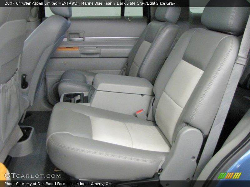 Marine Blue Pearl / Dark Slate Gray/Light Slate Gray 2007 Chrysler Aspen Limited HEMI 4WD