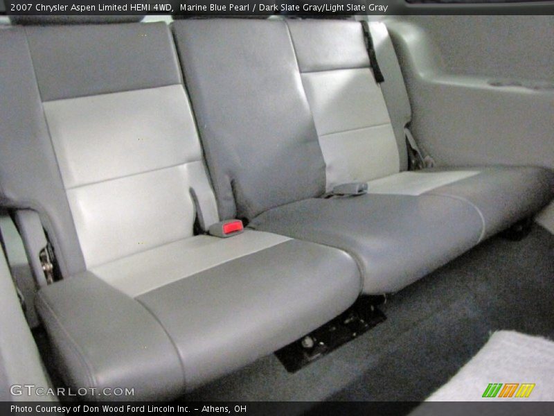 Marine Blue Pearl / Dark Slate Gray/Light Slate Gray 2007 Chrysler Aspen Limited HEMI 4WD