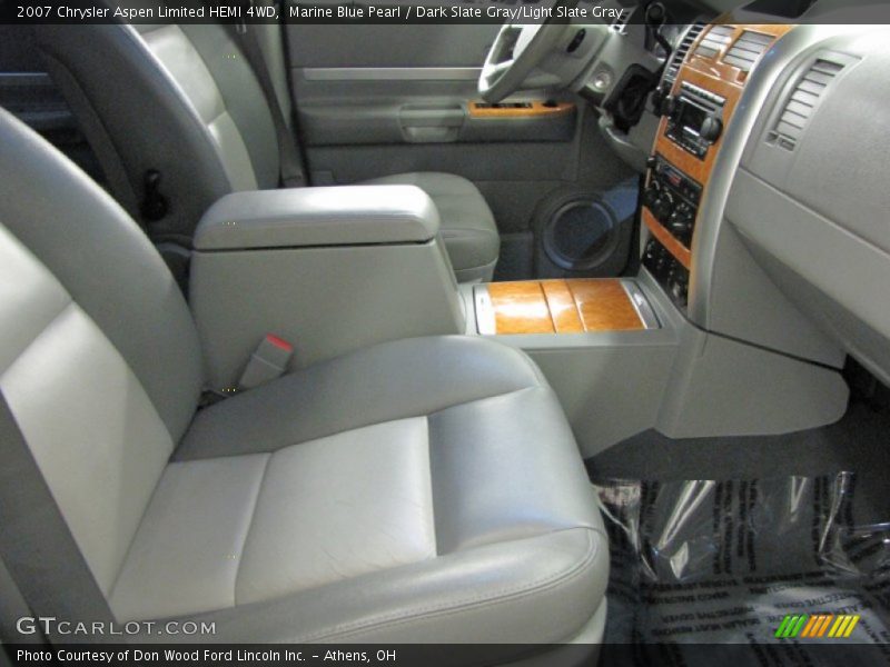 Marine Blue Pearl / Dark Slate Gray/Light Slate Gray 2007 Chrysler Aspen Limited HEMI 4WD