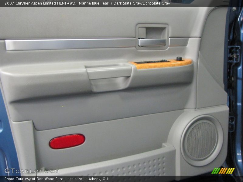 Marine Blue Pearl / Dark Slate Gray/Light Slate Gray 2007 Chrysler Aspen Limited HEMI 4WD