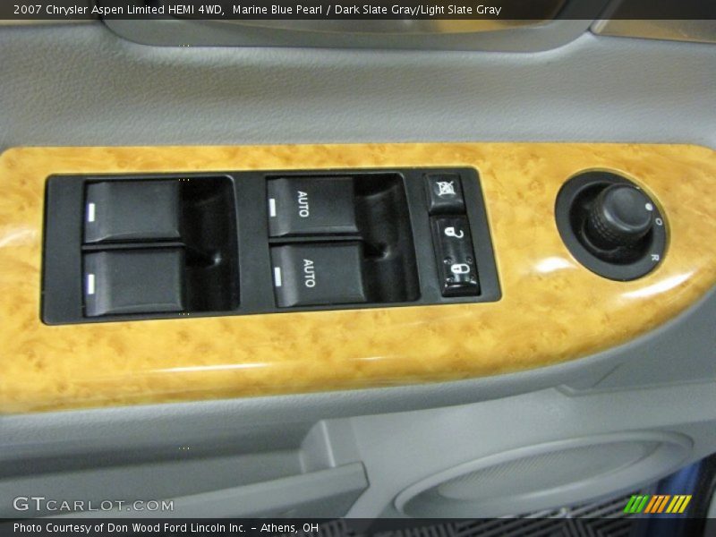 Marine Blue Pearl / Dark Slate Gray/Light Slate Gray 2007 Chrysler Aspen Limited HEMI 4WD