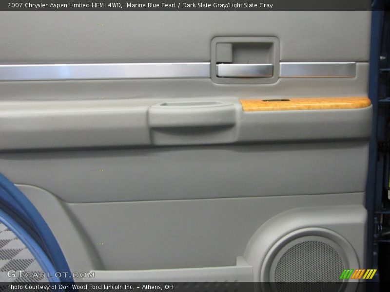 Marine Blue Pearl / Dark Slate Gray/Light Slate Gray 2007 Chrysler Aspen Limited HEMI 4WD