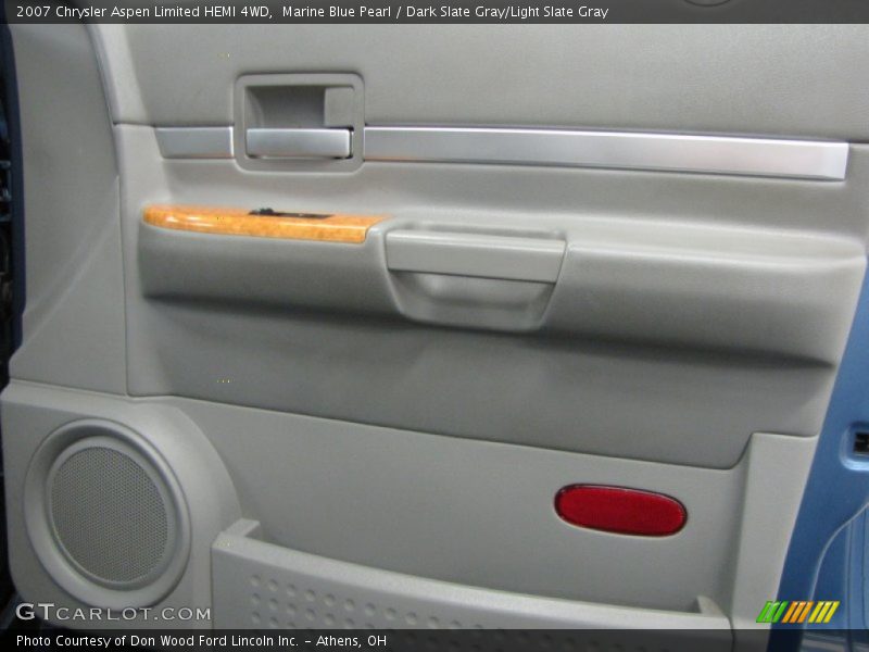 Marine Blue Pearl / Dark Slate Gray/Light Slate Gray 2007 Chrysler Aspen Limited HEMI 4WD