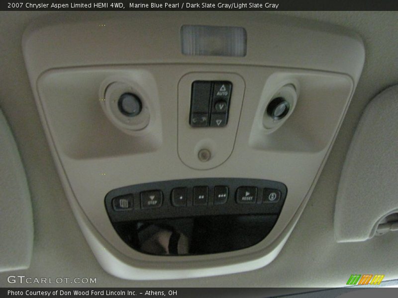 Marine Blue Pearl / Dark Slate Gray/Light Slate Gray 2007 Chrysler Aspen Limited HEMI 4WD