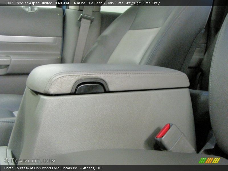 Marine Blue Pearl / Dark Slate Gray/Light Slate Gray 2007 Chrysler Aspen Limited HEMI 4WD