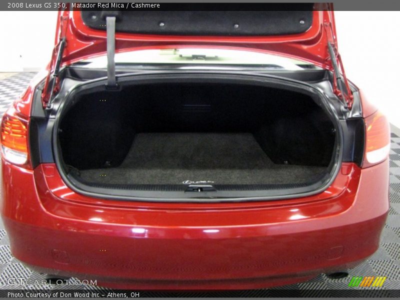 Matador Red Mica / Cashmere 2008 Lexus GS 350