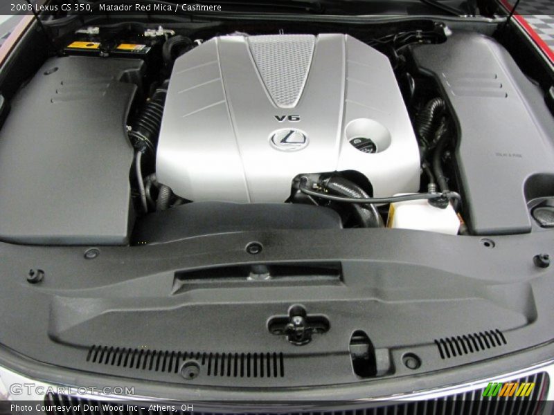 Matador Red Mica / Cashmere 2008 Lexus GS 350