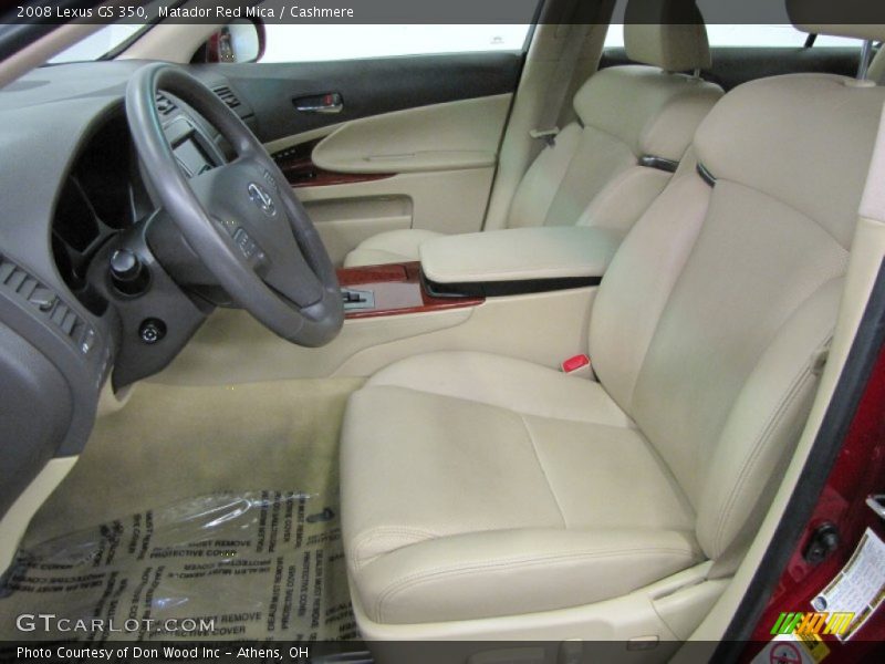 Matador Red Mica / Cashmere 2008 Lexus GS 350