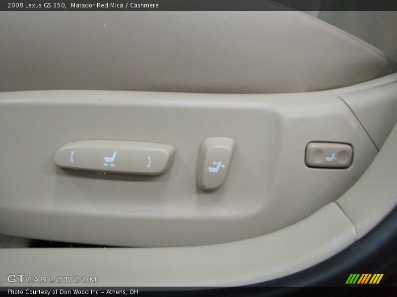 Matador Red Mica / Cashmere 2008 Lexus GS 350