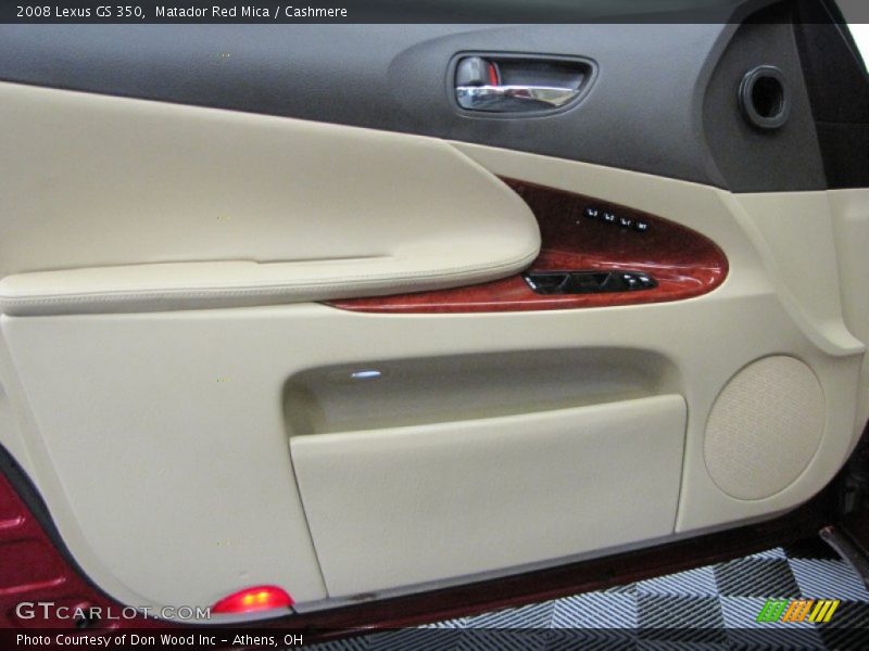 Matador Red Mica / Cashmere 2008 Lexus GS 350