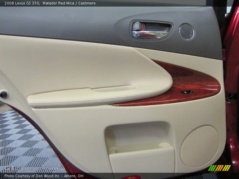Matador Red Mica / Cashmere 2008 Lexus GS 350