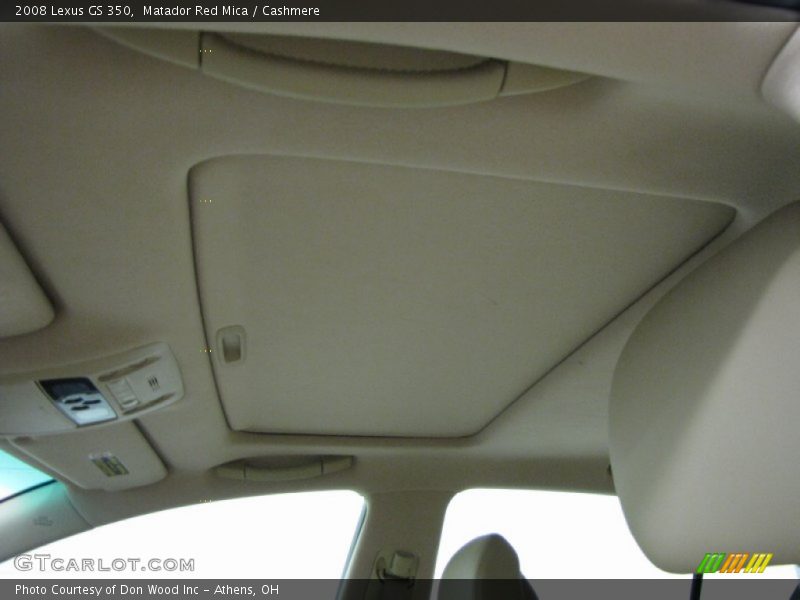 Matador Red Mica / Cashmere 2008 Lexus GS 350