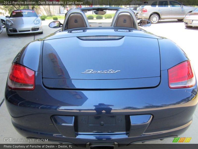 Dark Blue Metallic / Sand Beige 2011 Porsche Boxster