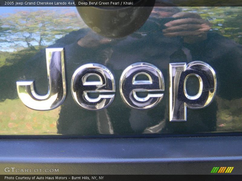 Deep Beryl Green Pearl / Khaki 2005 Jeep Grand Cherokee Laredo 4x4