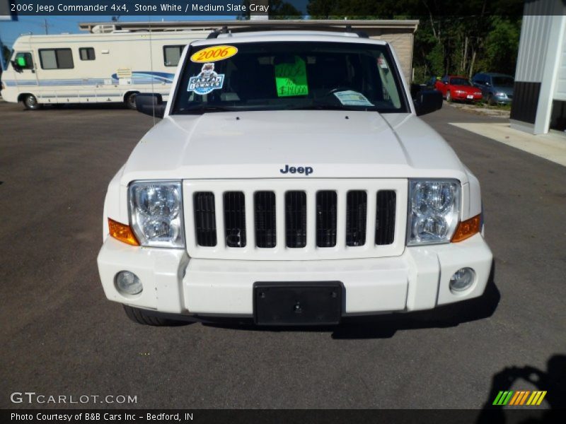 Stone White / Medium Slate Gray 2006 Jeep Commander 4x4