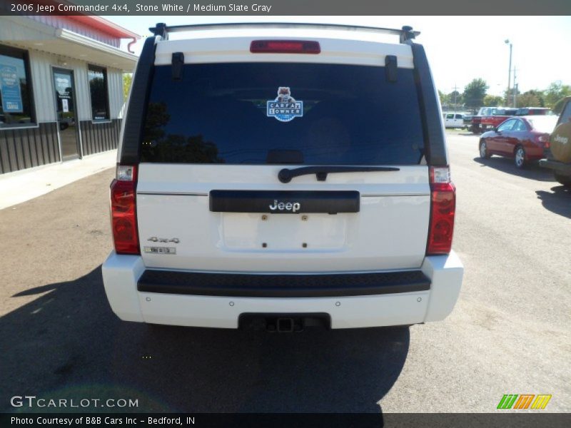 Stone White / Medium Slate Gray 2006 Jeep Commander 4x4