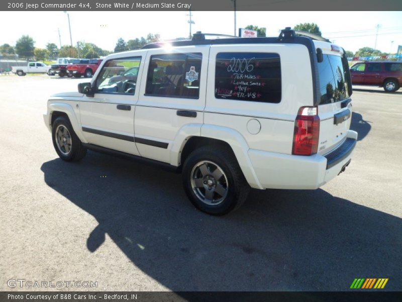 Stone White / Medium Slate Gray 2006 Jeep Commander 4x4