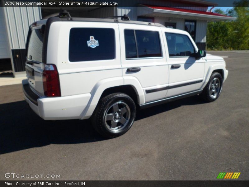 Stone White / Medium Slate Gray 2006 Jeep Commander 4x4