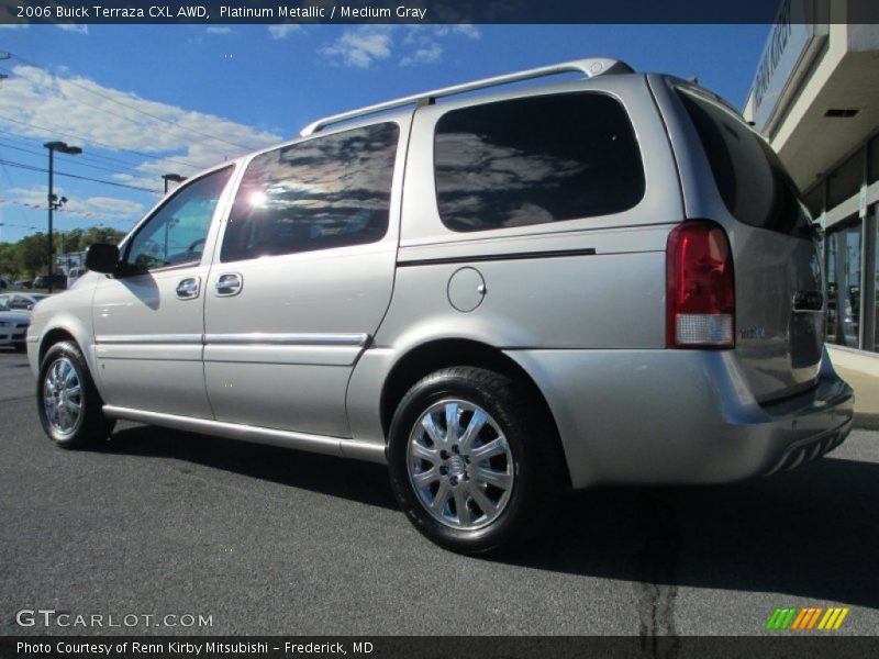 Platinum Metallic / Medium Gray 2006 Buick Terraza CXL AWD