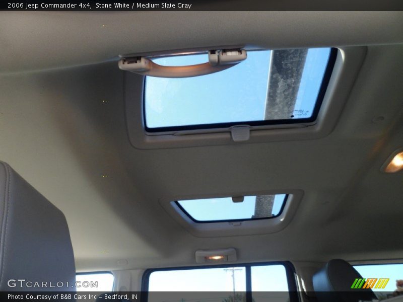 Stone White / Medium Slate Gray 2006 Jeep Commander 4x4