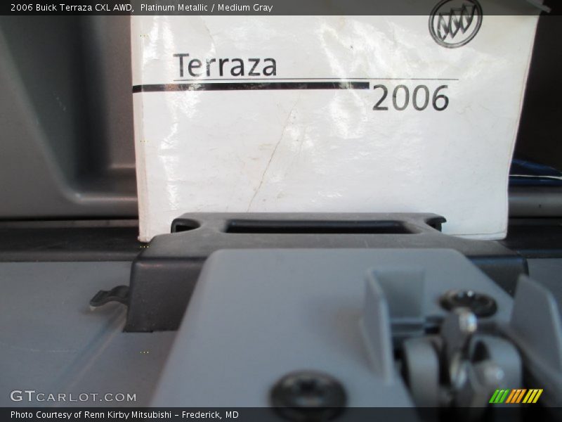 Platinum Metallic / Medium Gray 2006 Buick Terraza CXL AWD